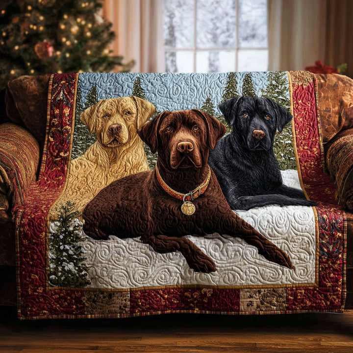 Funda de Sofá Acolchada – con Labrador Retriever NCU0VT339