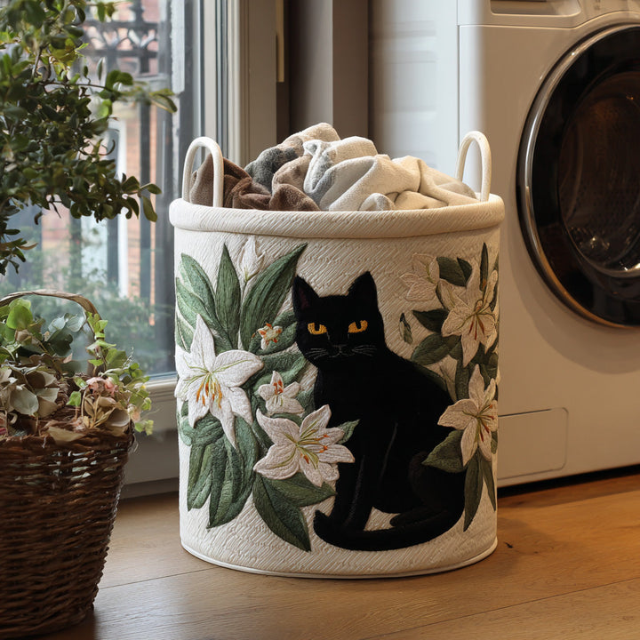 Cesta de Ropa Acolchada – en Forma de Gato NCU0QN014