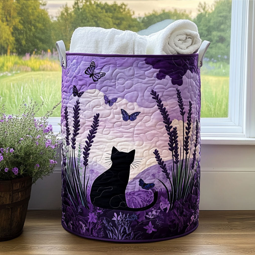 Cesta de Ropa Acolchada – en Forma de Gato NCU0QN031