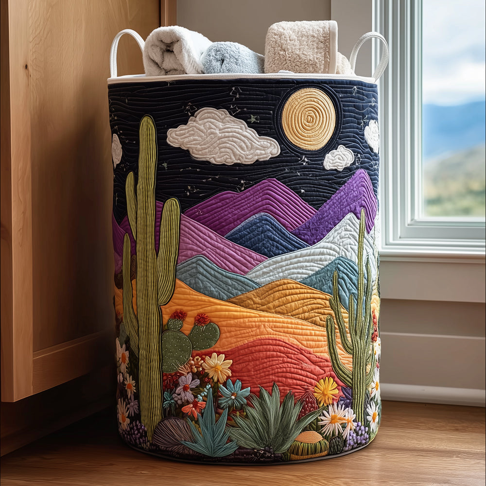 Cesta de Ropa Acolchada – con Motivo Nocturno NCU0TH2974