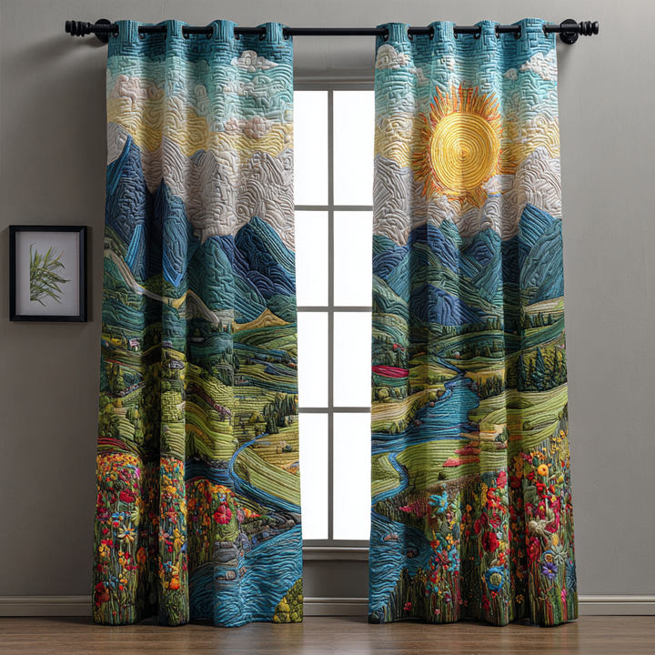 Cortinas Acolchadas – Resplandor de la Mañana NCU0DK10968