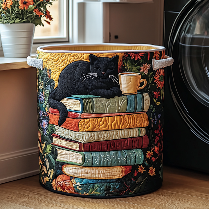 Cesta de Ropa Acolchada – con Gatos NCU0DDK608