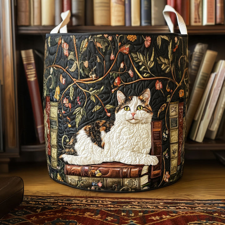 Cesta de Ropa Acolchada – con Gato Acogedor NCU0QN034