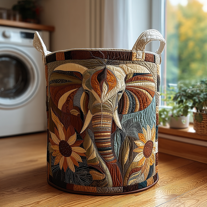 Cesta de Ropa Acolchada – con Elefante NCU0DDK614