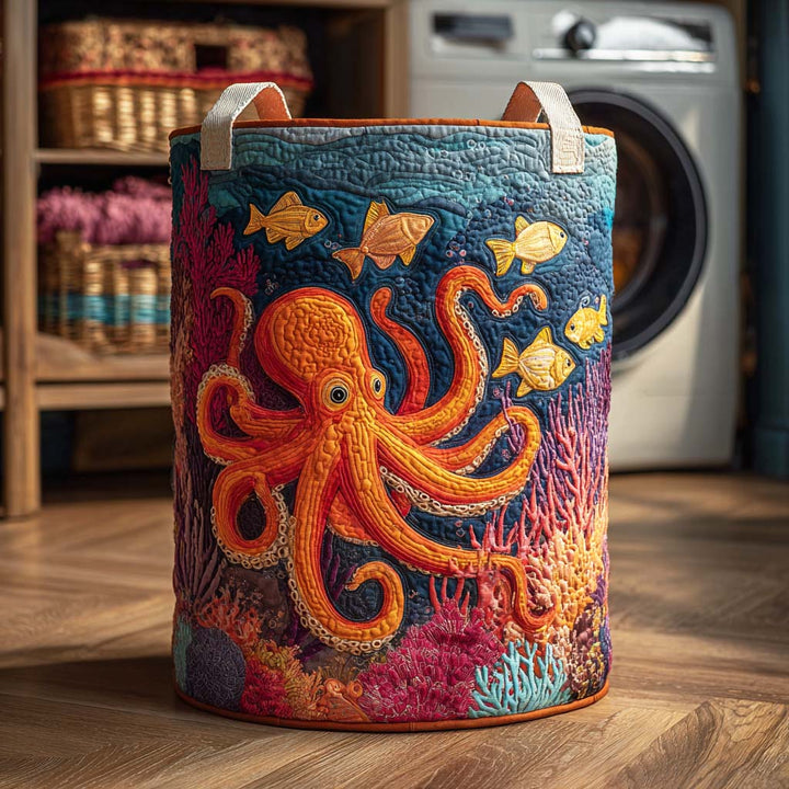 Cesta de Ropa Acolchada – con Pulpo NCU0NTD116