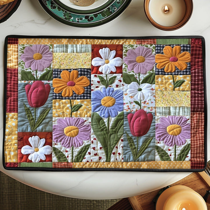 Individuales Acolchados – Sendero Floral NCU0VH3898