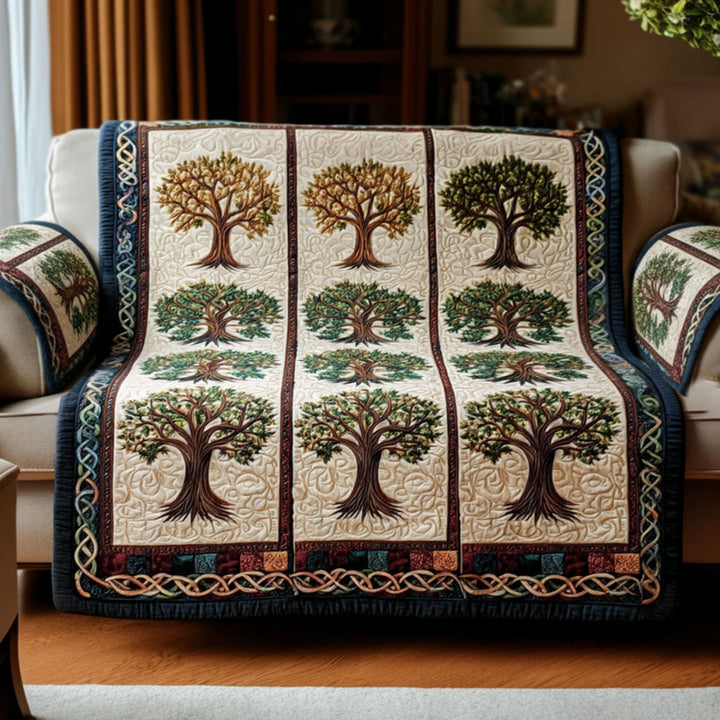 Funda de Sofá Acolchada – con Árbol de la Vida NCU0VT364