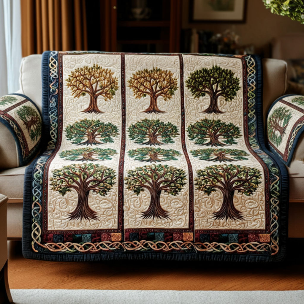 Funda de Sofá Acolchada – con Árbol de la Vida NCU0VT364