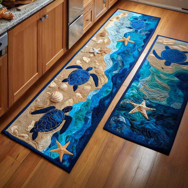 Tapete de Cocina Antideslizante – Elegante Ambiente Oceánico NCU0NT11131