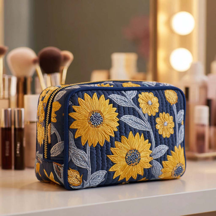 Neceser Acolchado con Flor Luminosa NCU0NT10235