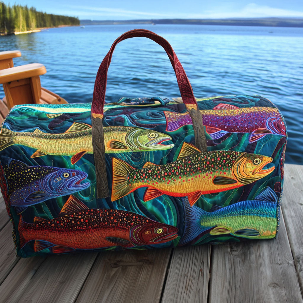 Bolso de Viaje Acolchado – Trucha Arcoíris