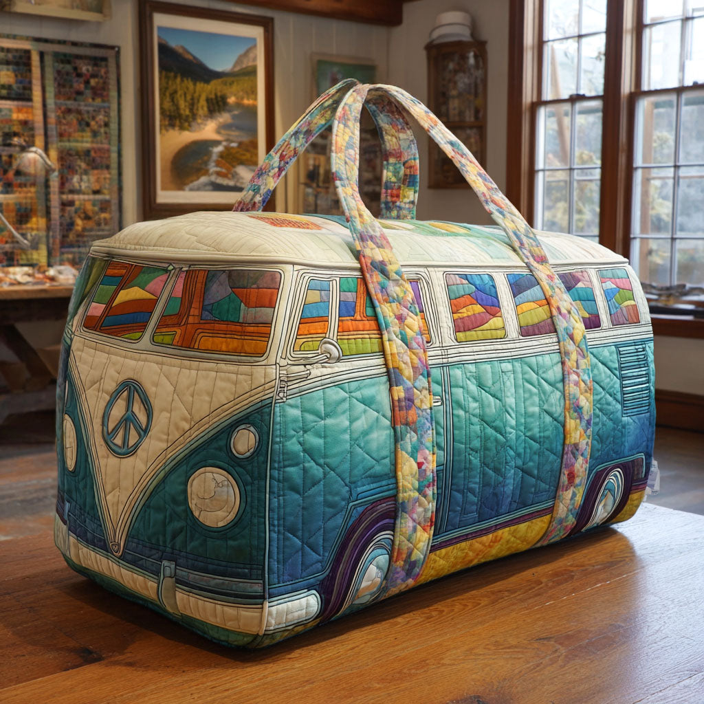 Bolso de Viaje Acolchado – Retro en Camino