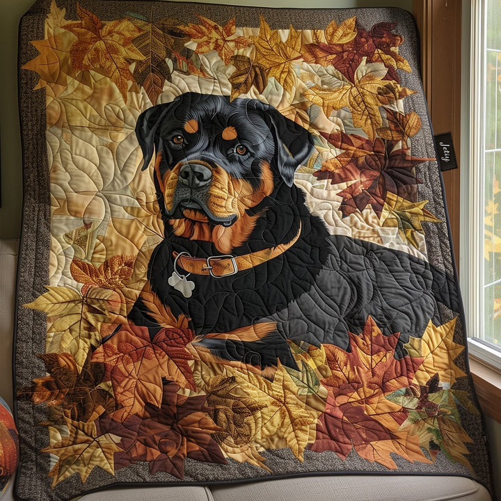 Manta Acolchada – Brisa de Otoño del Rottweiler NCU0PT345