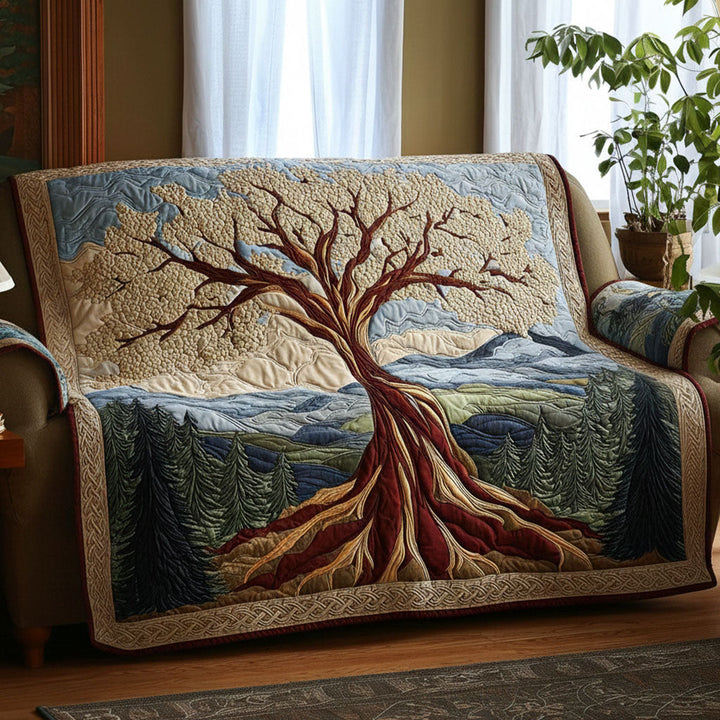 Funda de Sofá Acolchada – con Árbol de la Vida NCU0VT364