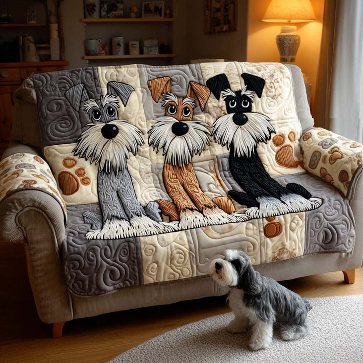 Funda de Sofá Acolchada – con Schnauzer NCU0NT11475