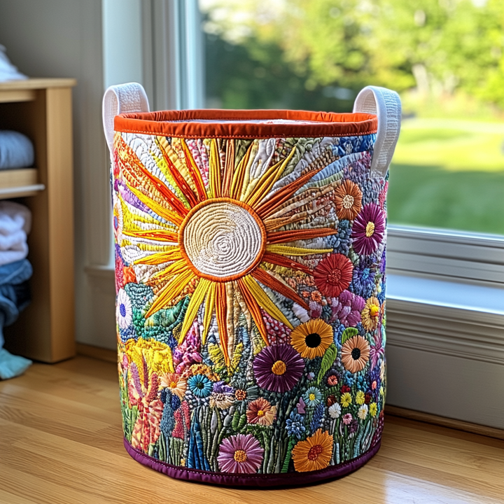 Cesta de Ropa Acolchada – con Girasol NCU0PVL361
