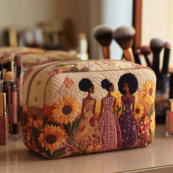 Neceser Acolchado con Girasoles Luminosos NCU0NT10382