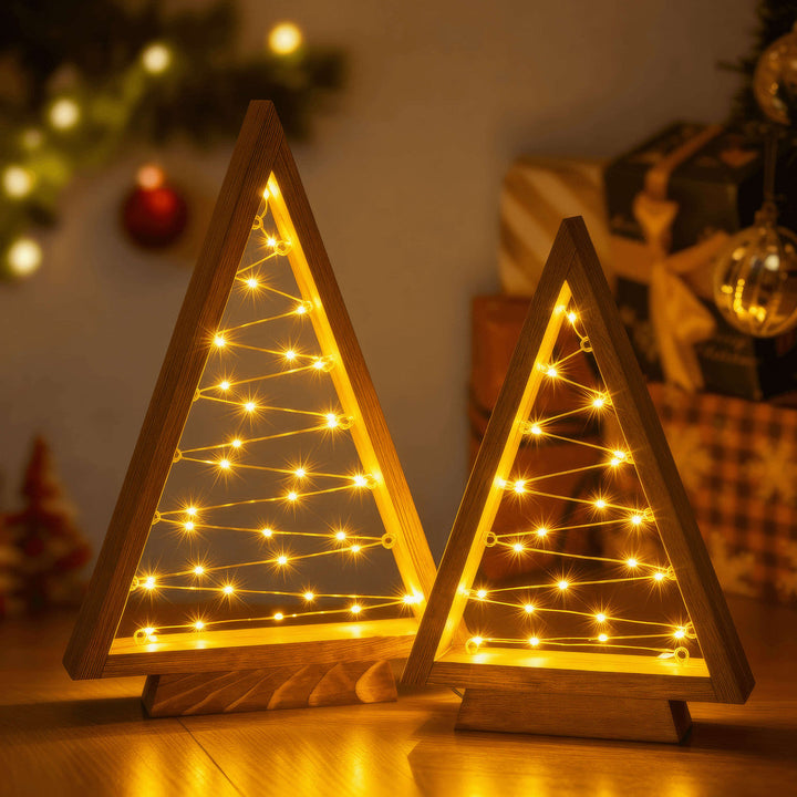 Árboles Triangulares de Madera