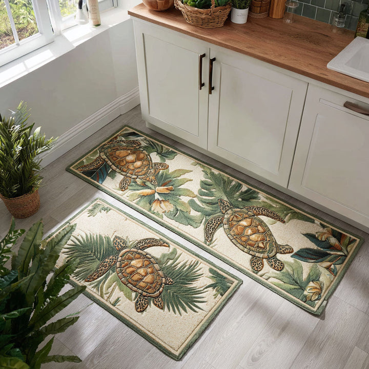 Tapete de Cocina Antideslizante – Ambiente Tropical Tiki NCU0PT10169