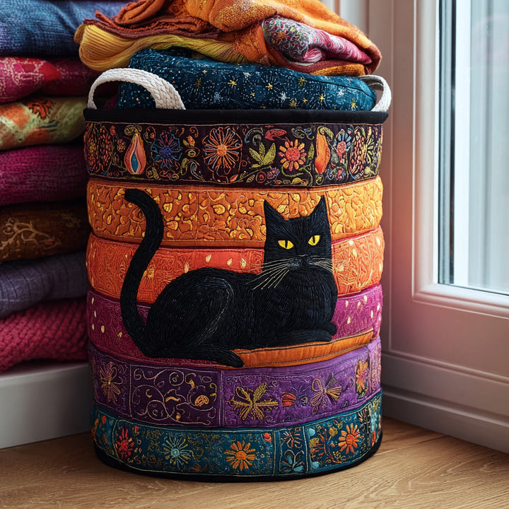 Cesta de Ropa Acolchada – en Forma de Gato NCU0QN041