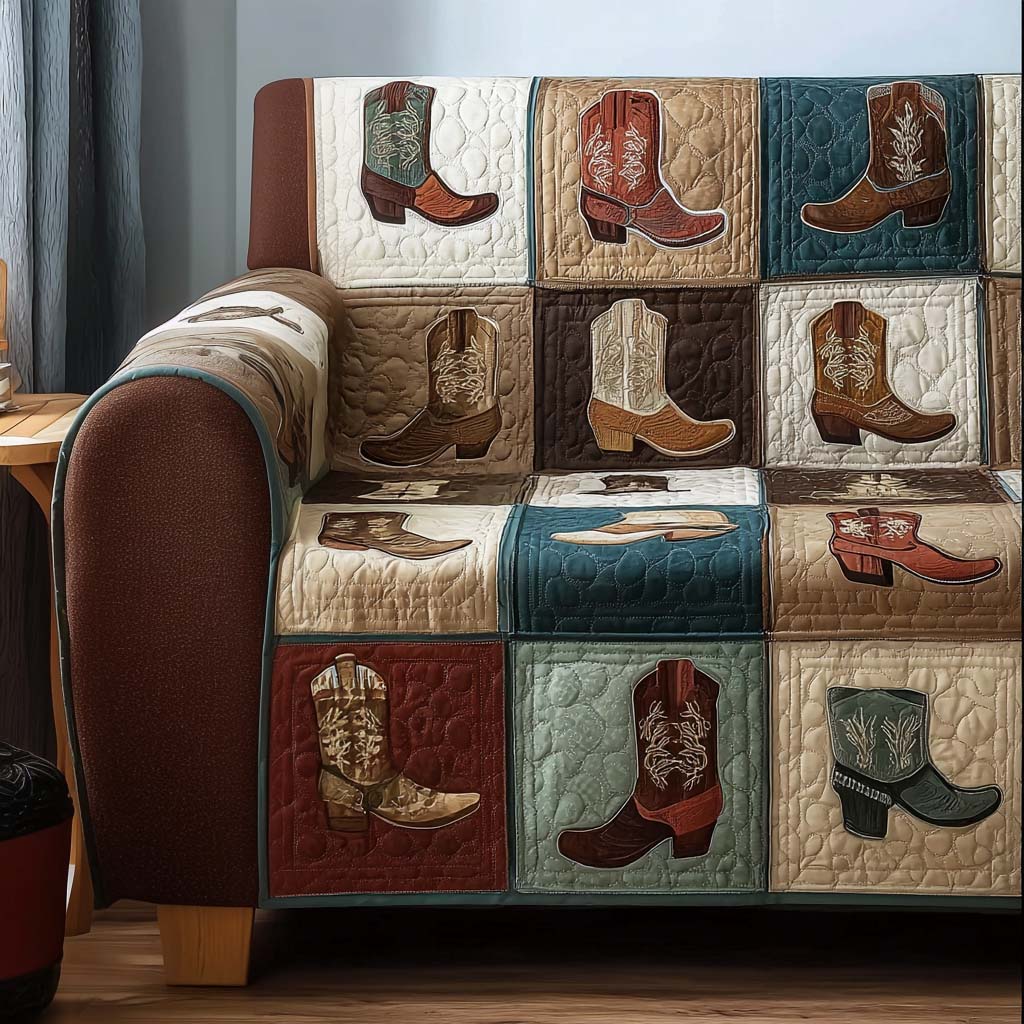 Funda de Sofá Acolchada – Estilo Western NCU0NT10820