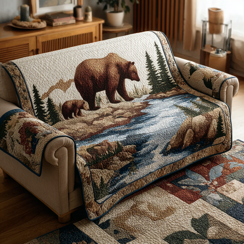 Funda de Sofá Acolchada – con Oso NCU0VT335