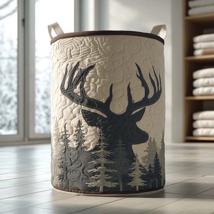 Cesta de Ropa Acolchada – con Motivo de Invierno NCU0NXD390