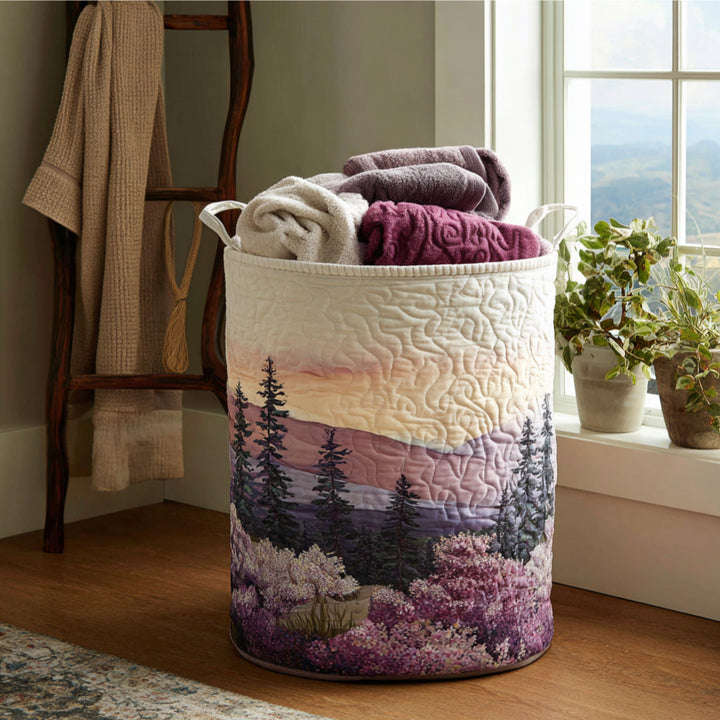 Cesta de Ropa Acolchada – con Estampado Floral NCU0QN006
