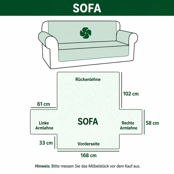 Funda de Sofá Acolchada – con Árbol de la Vida NCU0VT364