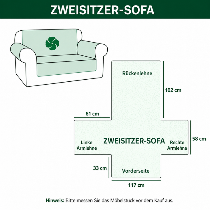 Funda de Sofá Acolchada – Clásica NCU0PT10987