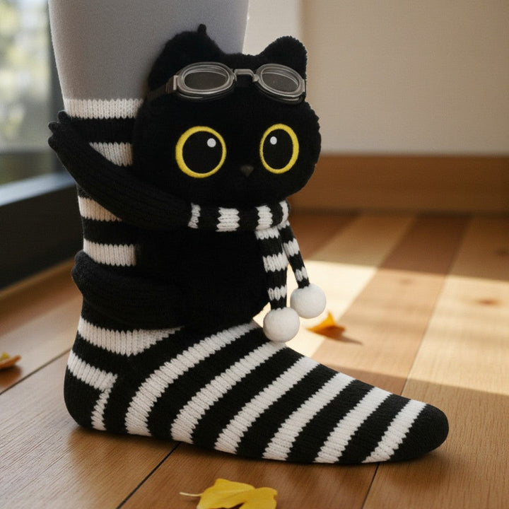 Zoe - Medias con Estampado de Animales