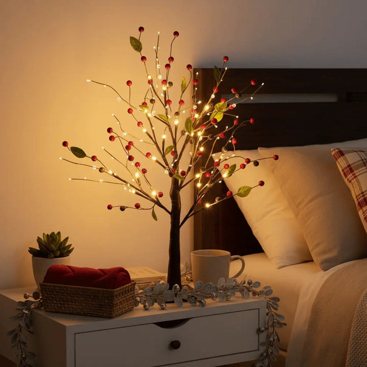 Árbol de Flores Rojas
