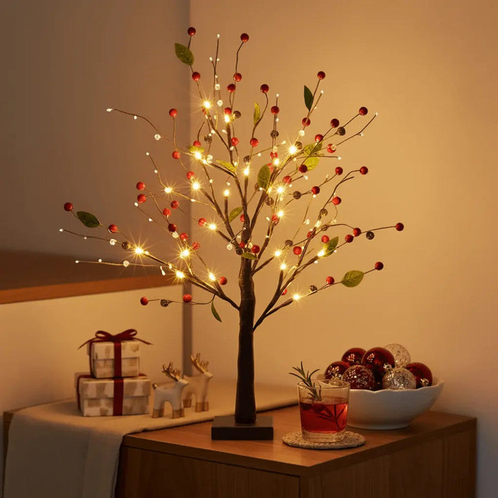 Árbol de Flores Rojas