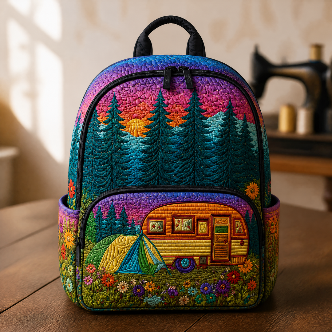 Mochila Acolchada con Estilo Camping