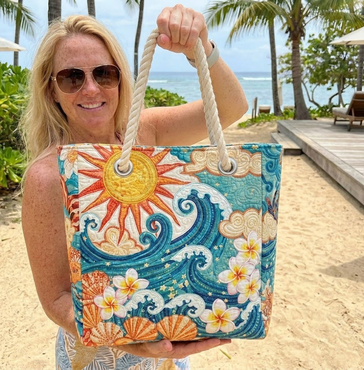 Bolso de Playa Hecho a Mano | Halo Cálido